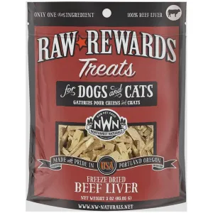 20% OFF: Northwest Naturals Raw Rewards Beef Liver Freeze-Dried Dog & Cat Treats 3oz