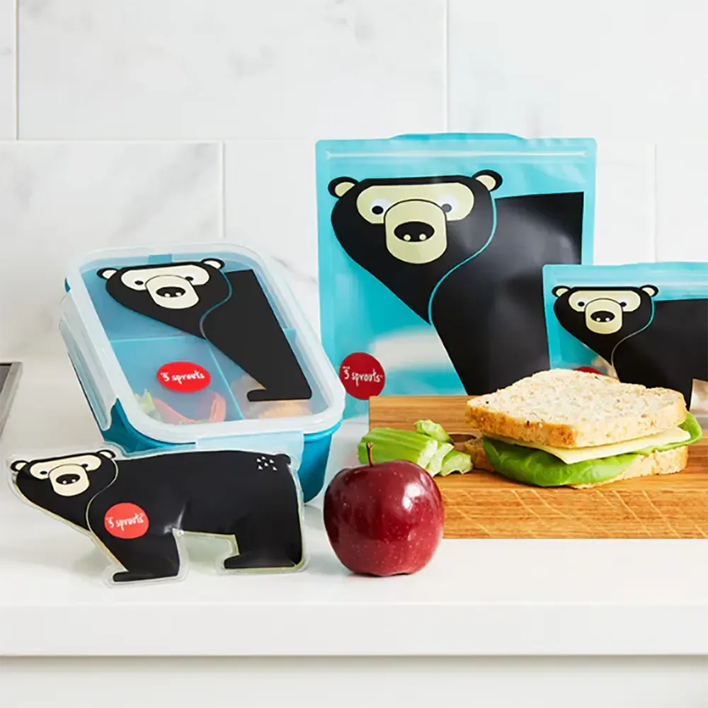 3 Sprouts Bento Box - Bear