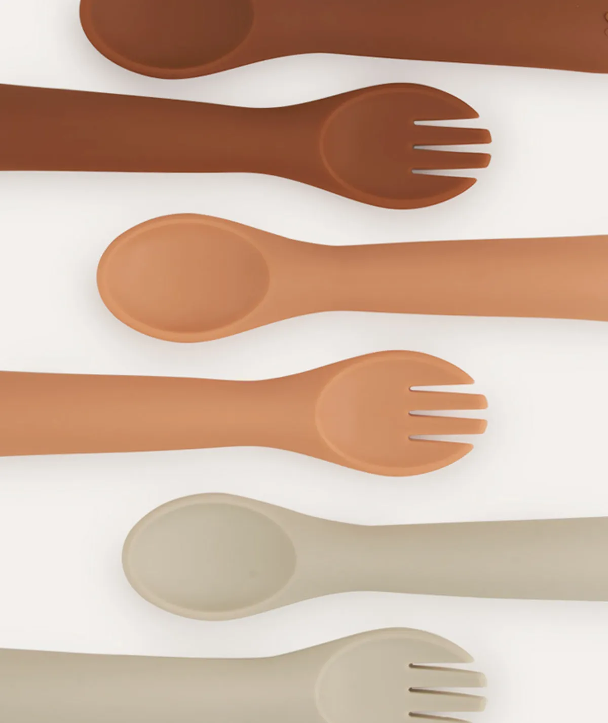 6 Pack Spoons & Forks - Apricot Mix