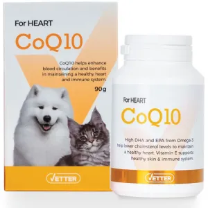 $8 OFF/ BUNDLE DEAL: Vetter CoQ10 Heart Supplement for Pets 90g