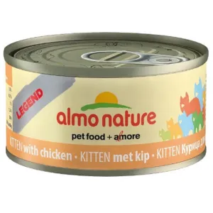 Almo Nature HFC Natural Kitten Chicken Canned Cat Food 70g