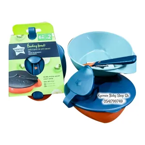 Baby Cereal Feeding Bowl And Spoon (Tommee Tippee) 2pcs