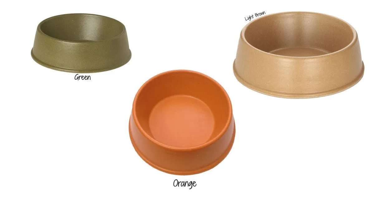 Bamboo Dog Bowls