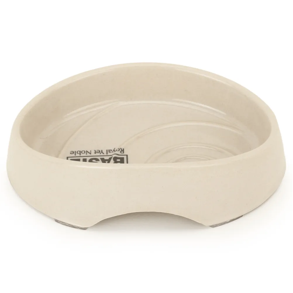 Basil Eco Friendly Bamboo Bowl for Cats