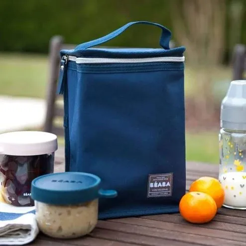 Beaba Isothermal Meal Pouch Blue/Silver