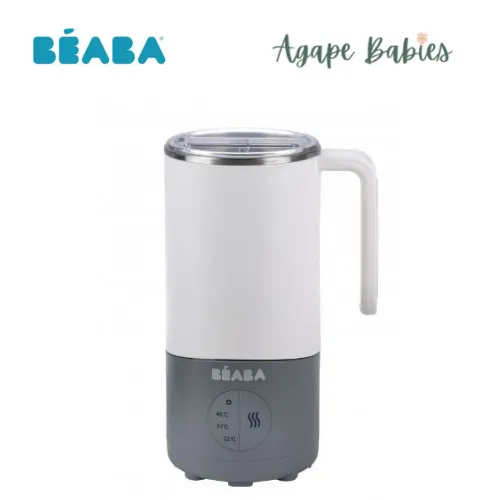 Beaba Milk Prep Bottle & Drinks Preparer in white/grey (2 Years Local Warranty)