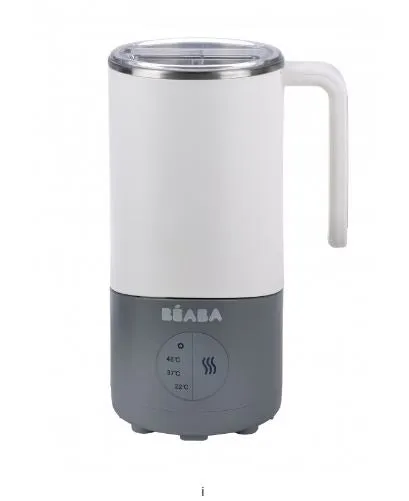 Beaba Milk Prep Bottle & Drinks Preparer in white/grey (2 Years Local Warranty)