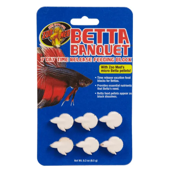 Betta Banquet 7-Day Feeder Blocks for Bettas