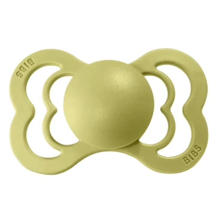 Bibs Supreme Natural Rubber Pacifiers - 2 Pack