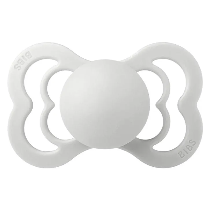 Bibs Supreme Natural Rubber Pacifiers - 2 Pack