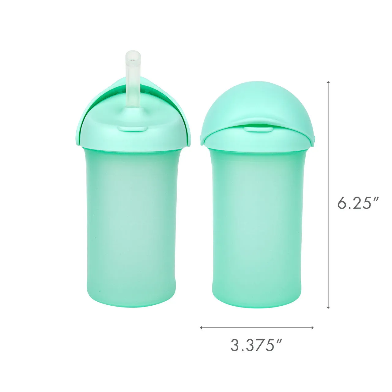 Boon Swig Silicone Straw Sippy Cup