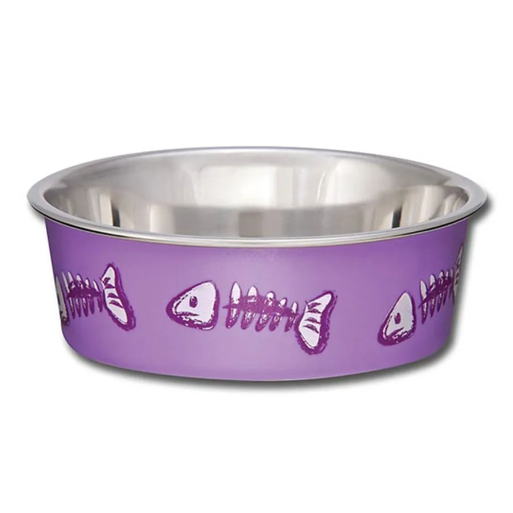 Bowl Skeleton Fish Lilac