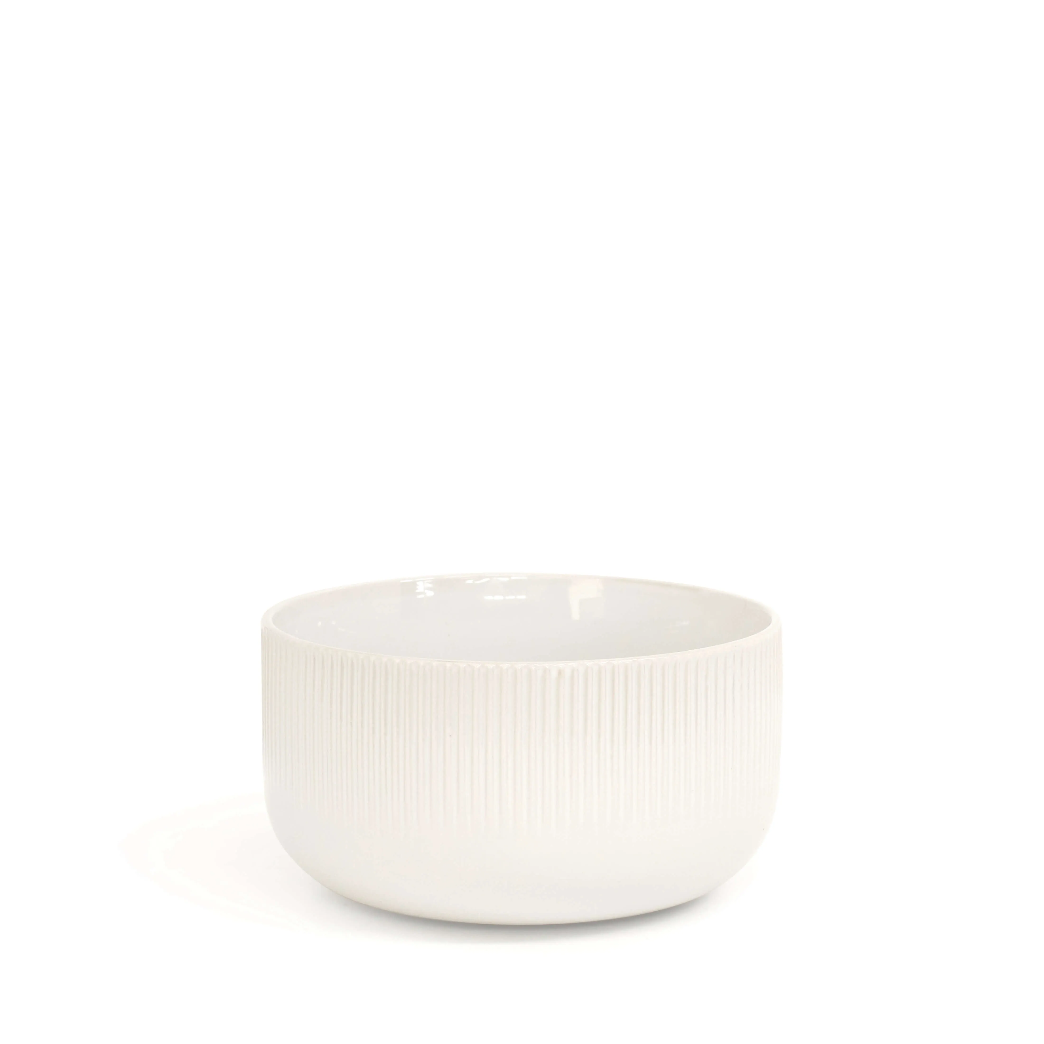 Brae Rice Bowls 12 x 6cm - Set of 4 - White