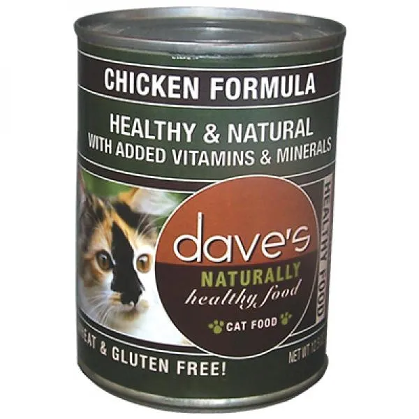 Dave's Pet Food C Can Naturally Healthy Chicken 12.5oz