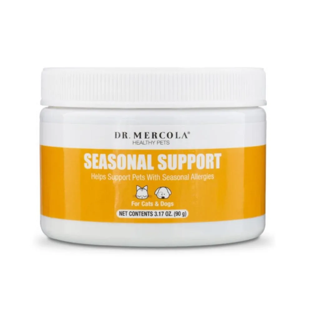 Dr. Mercola Seasonal Support Pet Supplement 3.17oz