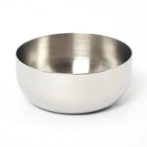 Embassy Royal Vati / Curry Bowl, Size 2, 125 ml, 7.4 cms (Pack of 12, Stainless Steel)