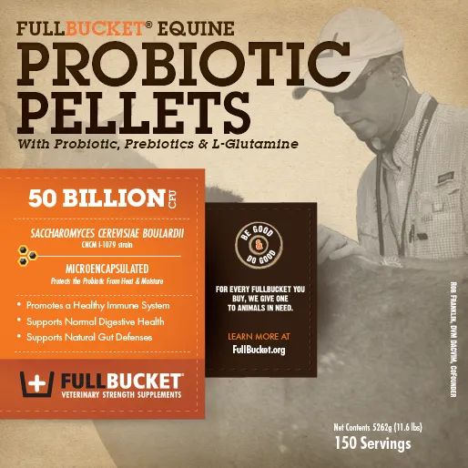 Equine Extra Strength Probiotic Pellets