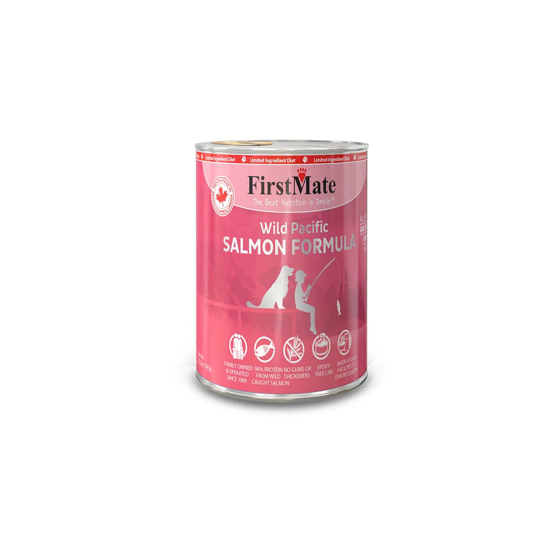 FirstMate Grain-Free Limited Ingredient Canned Wet Dog Food