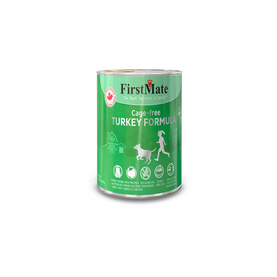 FirstMate Grain-Free Limited Ingredient Canned Wet Dog Food