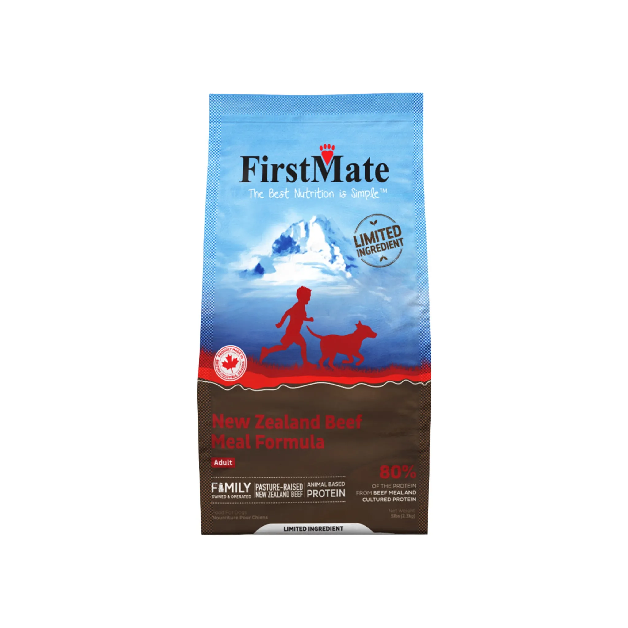 FirstMate Limited Ingredient New Zealand Beef Dry Dog Food