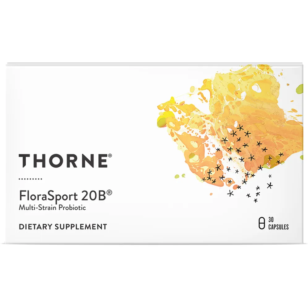 FloraSport 20B NSF 30 vcaps by Thorne Research