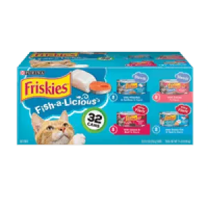 Friskies Fishalicious Variety Pack Canned Cat Food