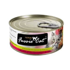 Fussie Cat Tuna with Ocean Fish Formula in Aspic Canned Food