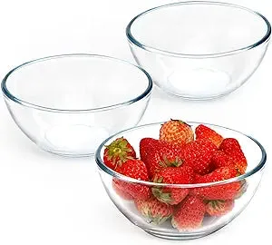 Glass Bowl Piecec (2Pc)