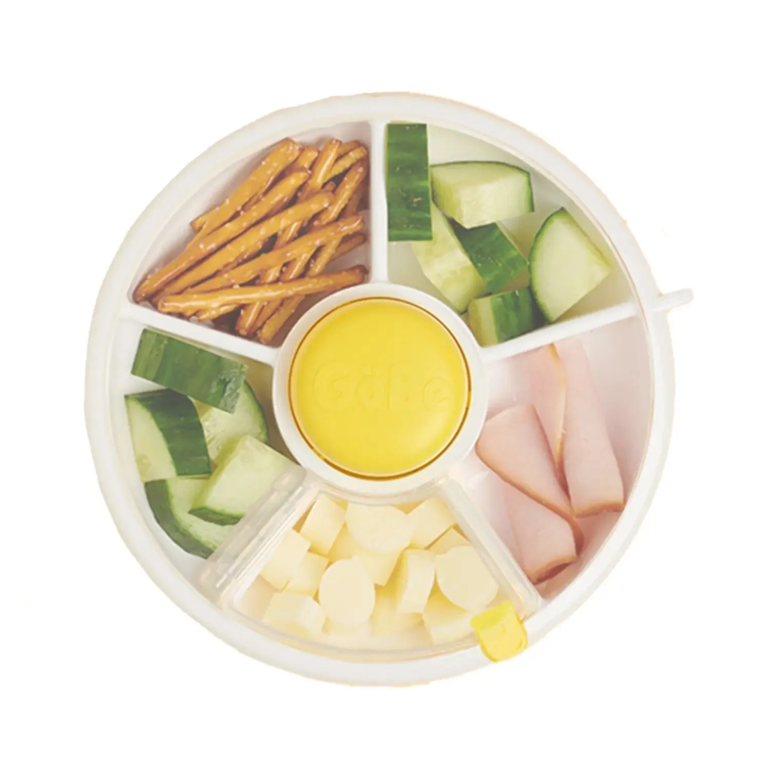 GoBe Snack Spinner - Lemon Yellow