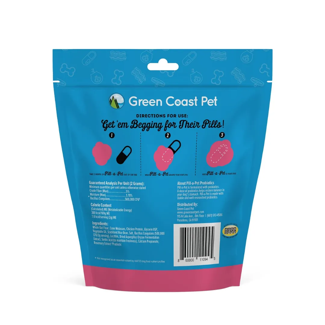 Green Coast Pet Pill-a-Pet Pill Wrap Dog Supplement