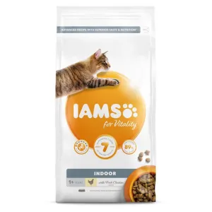 Iams Vitality Adult Indoor Cat Food Chicken 2kg