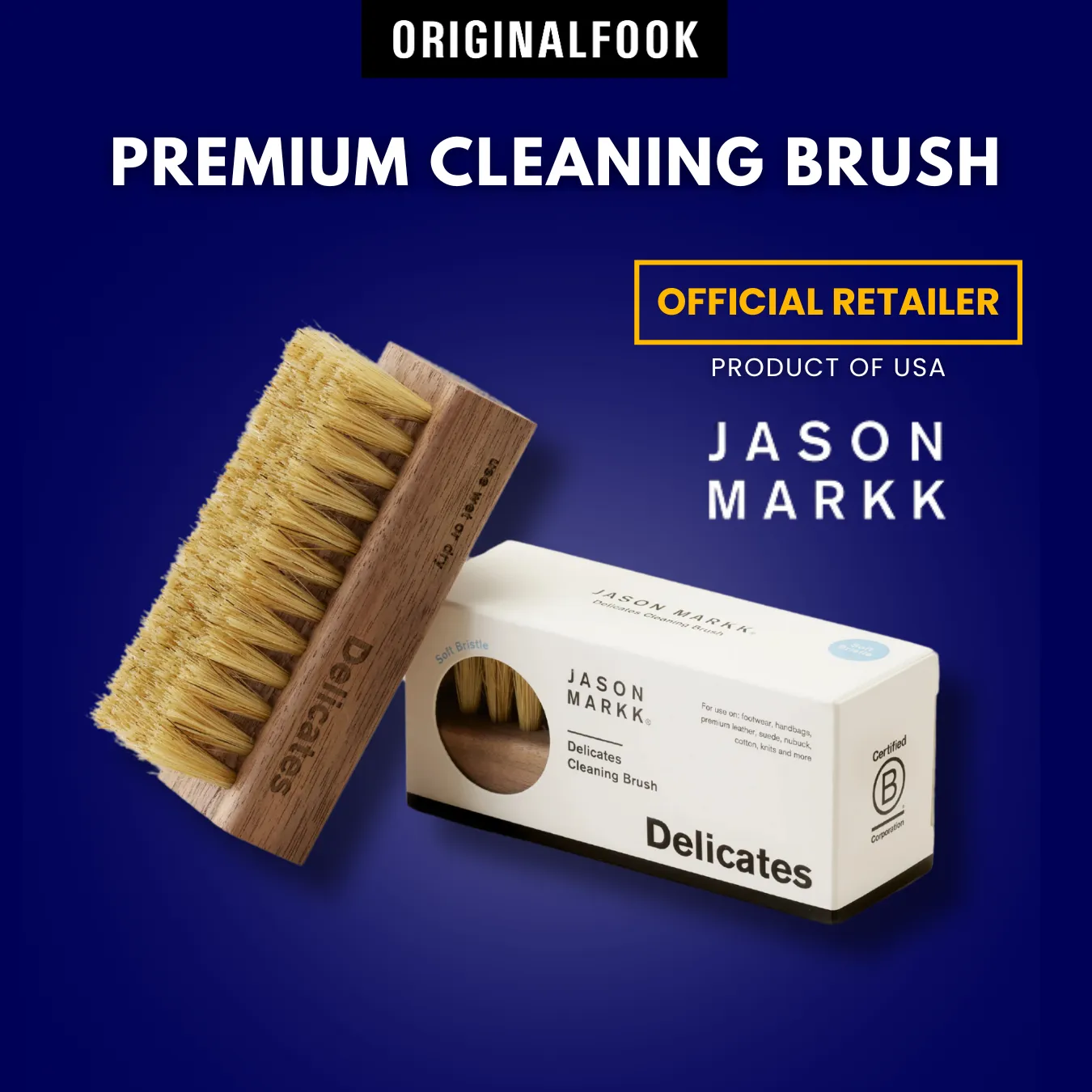 Jason Markk Premium Shoe Cleaning Brush