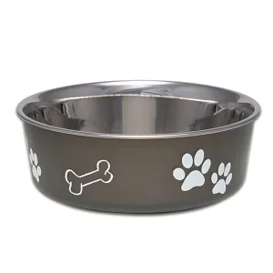 Loving Pets Dog Bowls Bella Espresso 4 Sizes