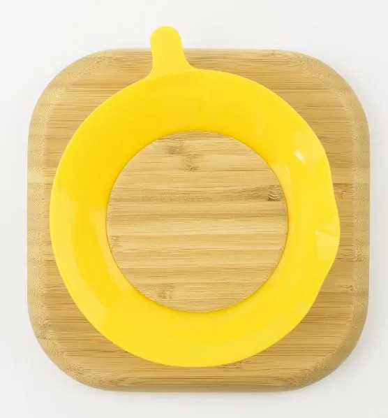 MCK Bamboo Plate - Yellow