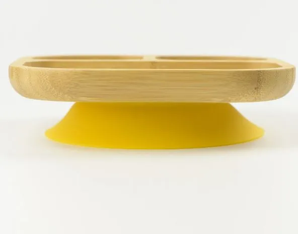 MCK Bamboo Plate - Yellow