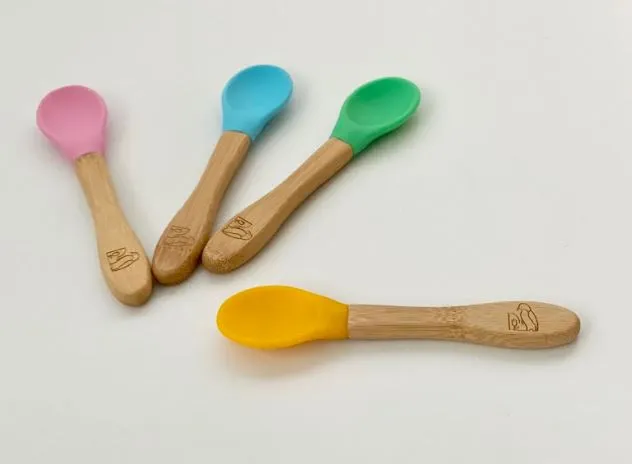 MCK Bamboo-Silicone Spoon - Green