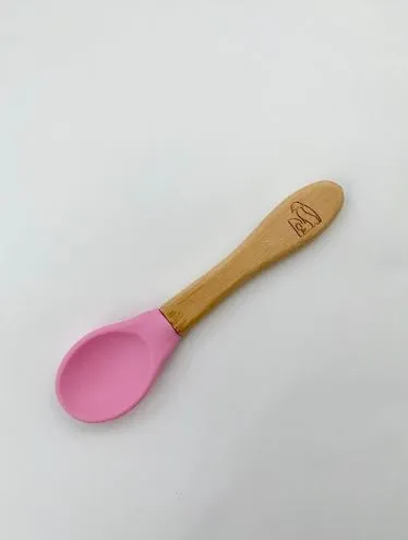 MCK Bamboo-Silicone Spoon - Pink