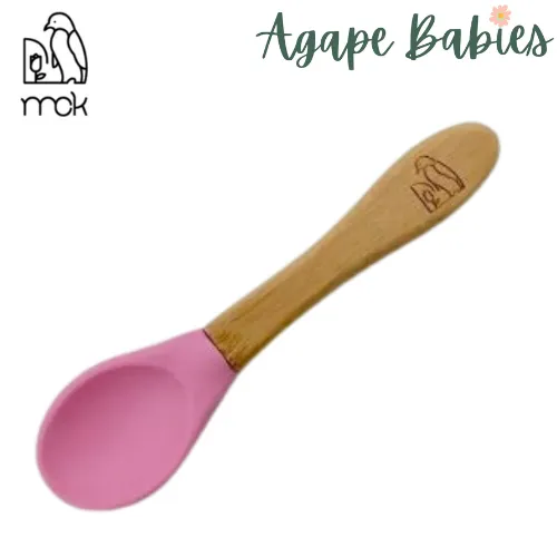 MCK Bamboo-Silicone Spoon - Pink