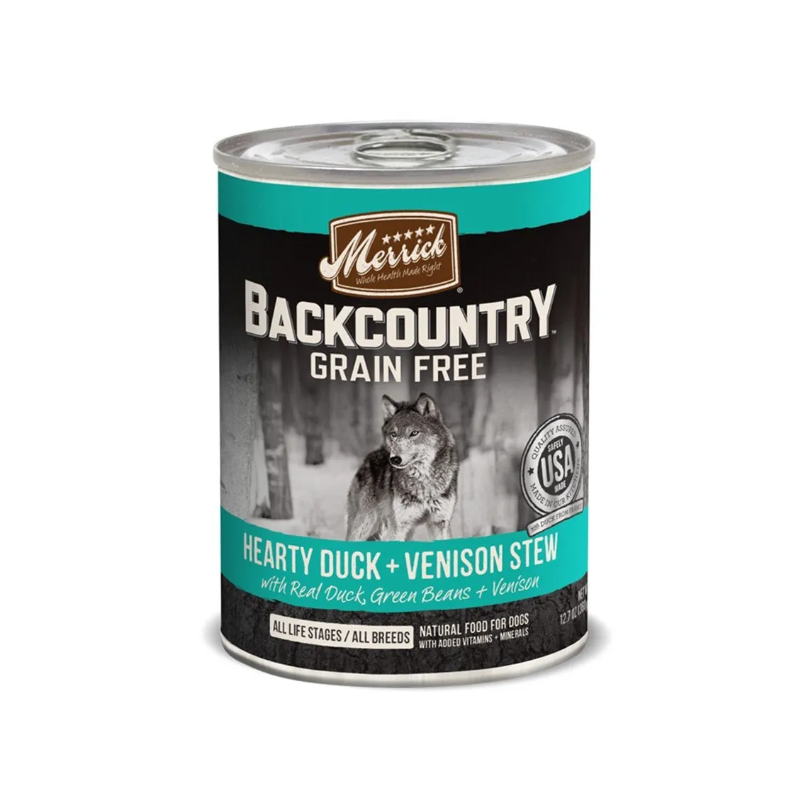 Merrick Backcountry 96% Real Meat Canned Dog Food