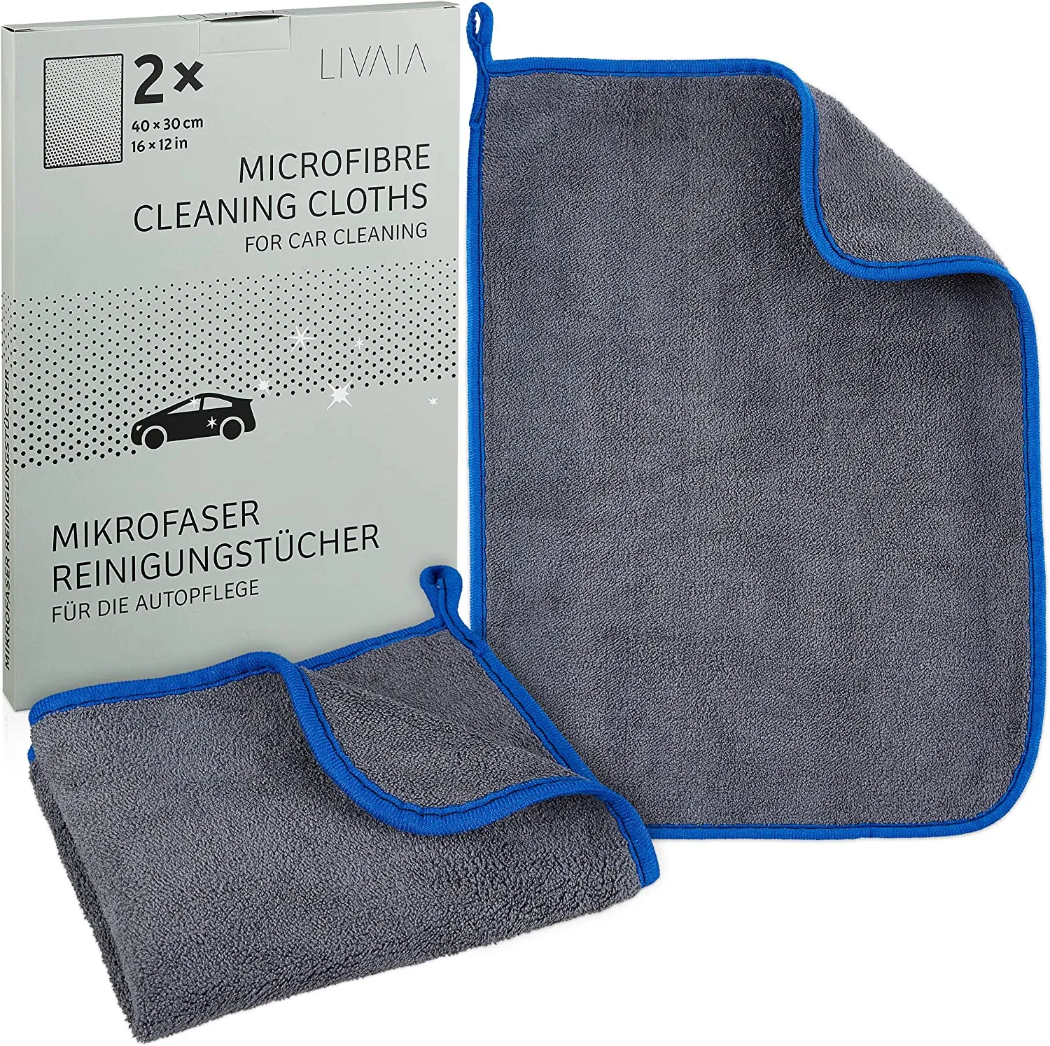 Microfiber Cleaning Cloth: 2 Microfiber Cleaning Cloths For Cars  Car Wash