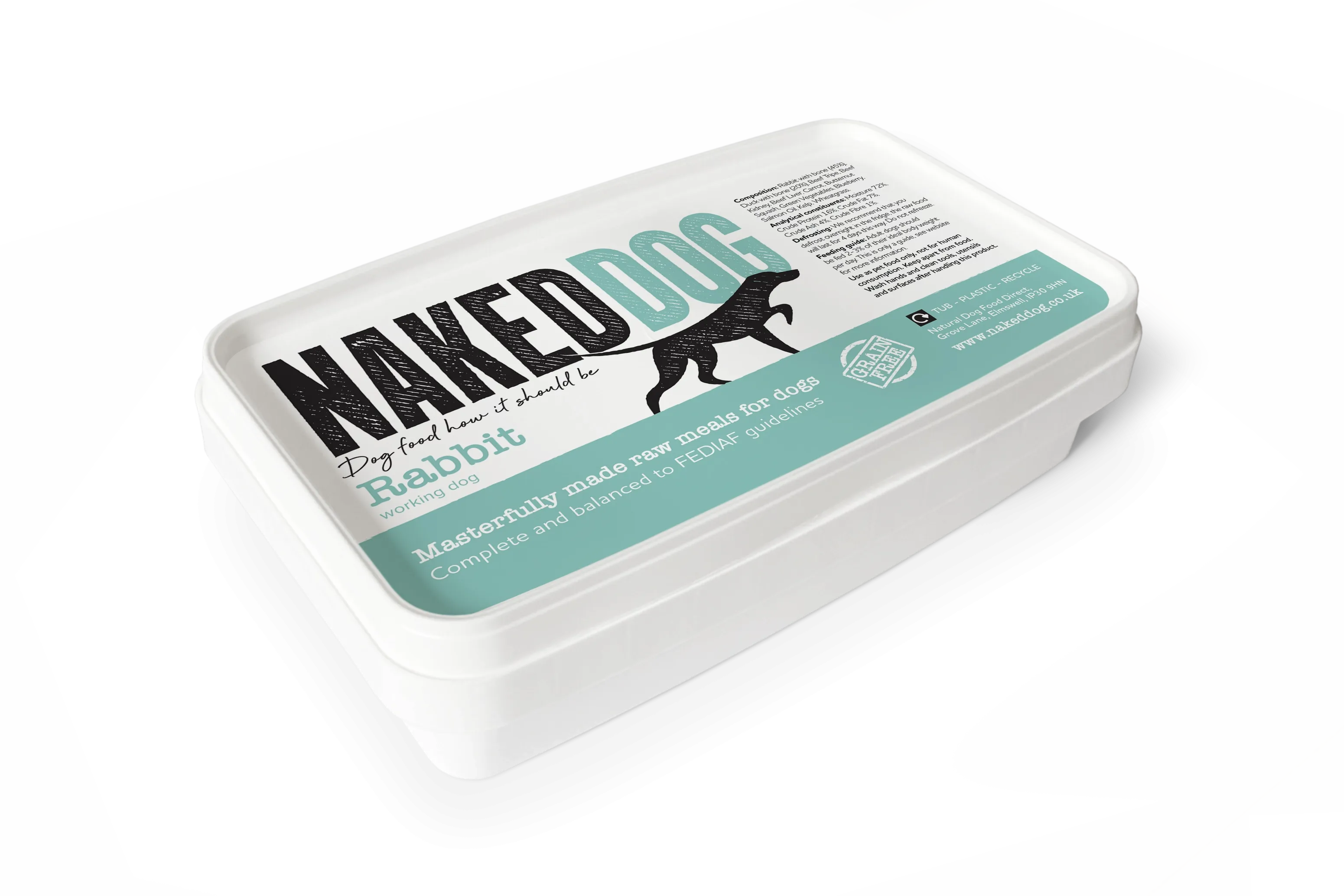 NAKEDDOG Original Rabbit 500g