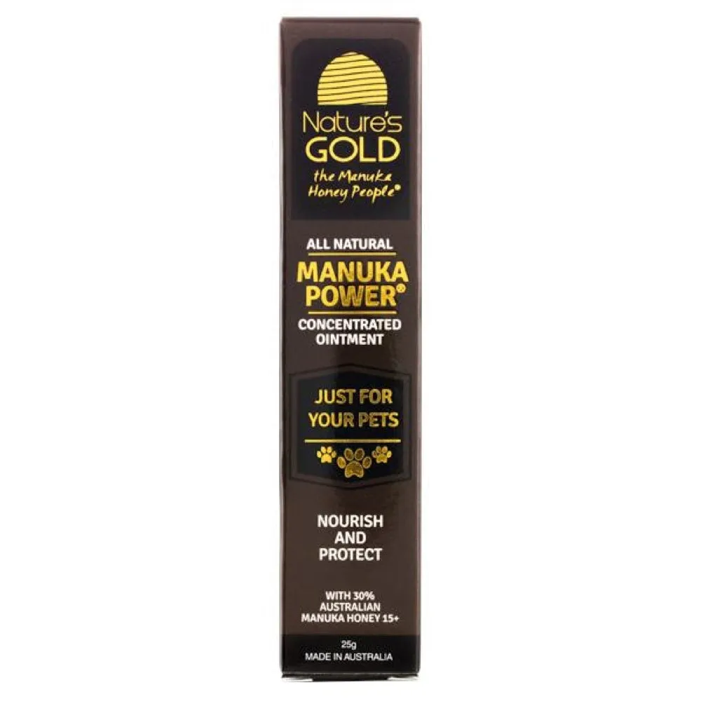 Nature’s Gold Just for Pets Manuka Power Concentrated Ointment 25g