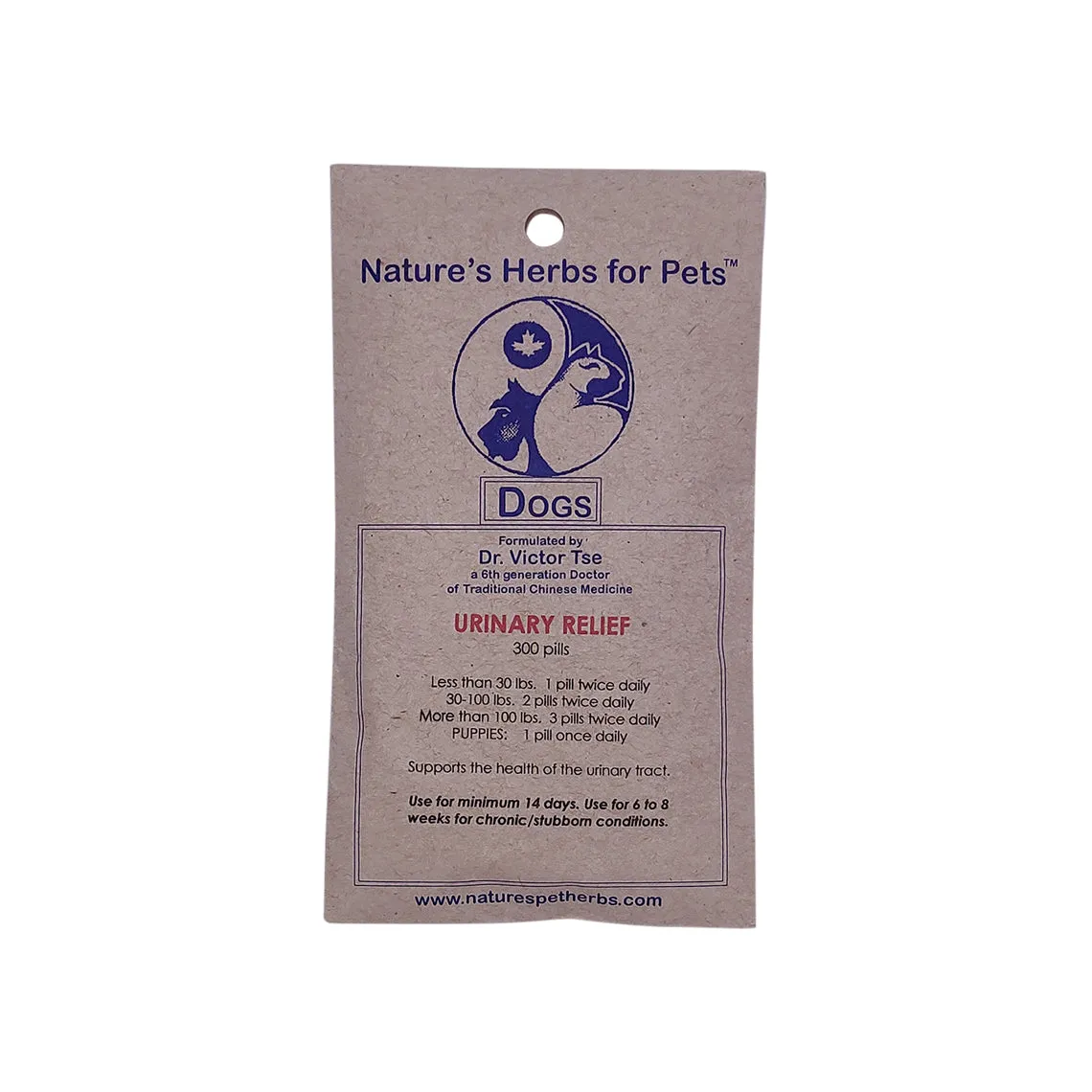 Nature's Herbs for Pets Urinary Relief