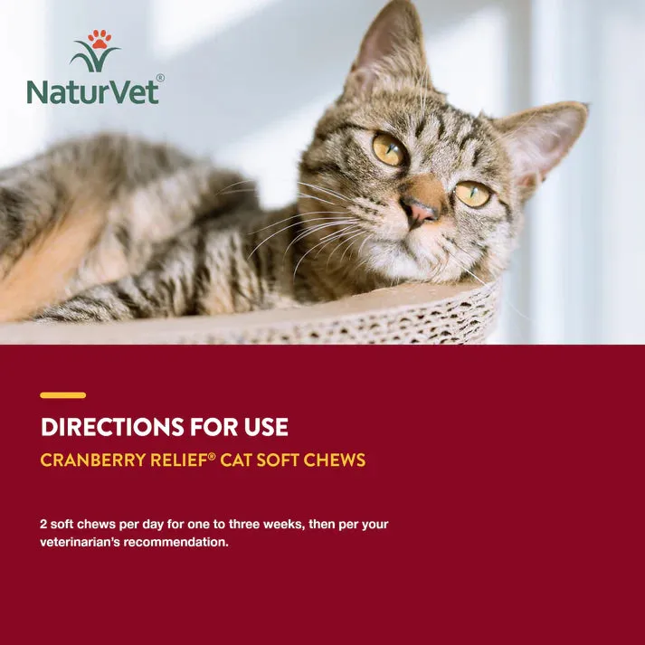 NaturVet Cranberry Relief® Cat Soft Chews