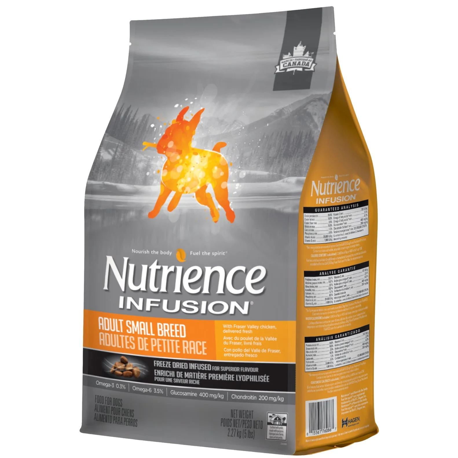 Nutrience Infusion Healthy Adult Small Breed Dog Chicken