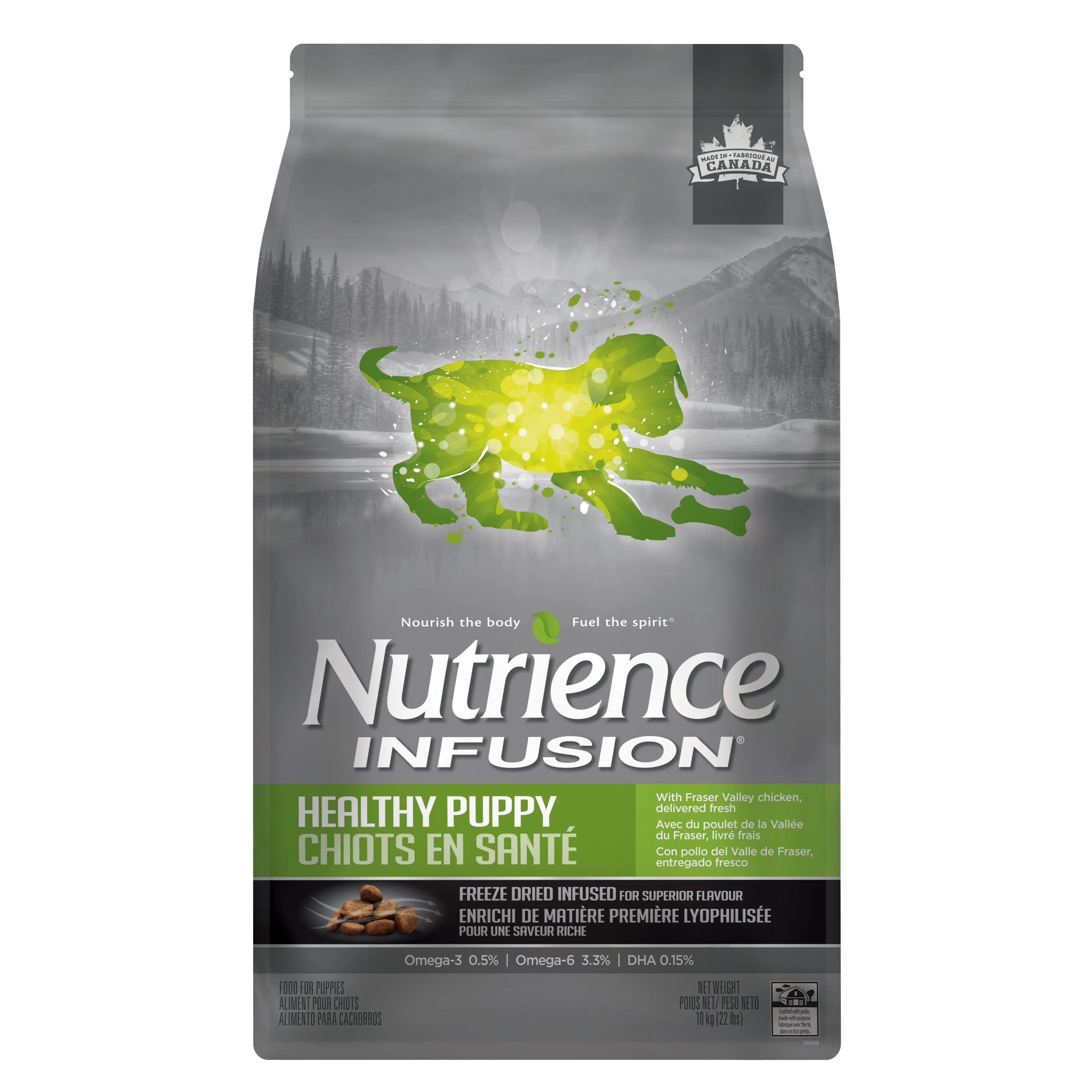 Nutrience Infusion Healthy Puppy - Chicken - 10 kg (22 lbs)