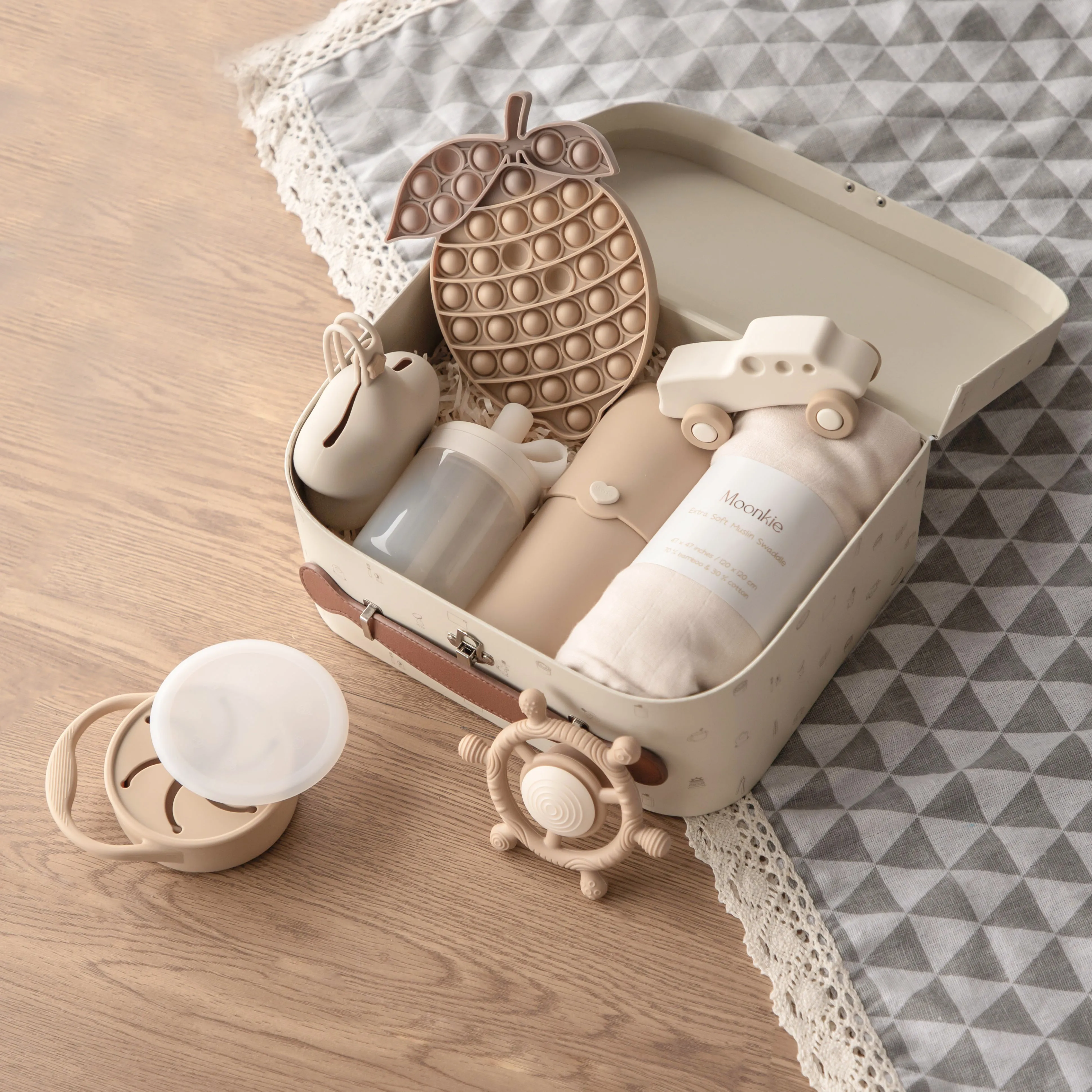 On-The-Go Gift Set (Beige)