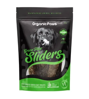 Organic Paws Dehydrated Dogs & Cats Treats (Green Tripe Sliders)