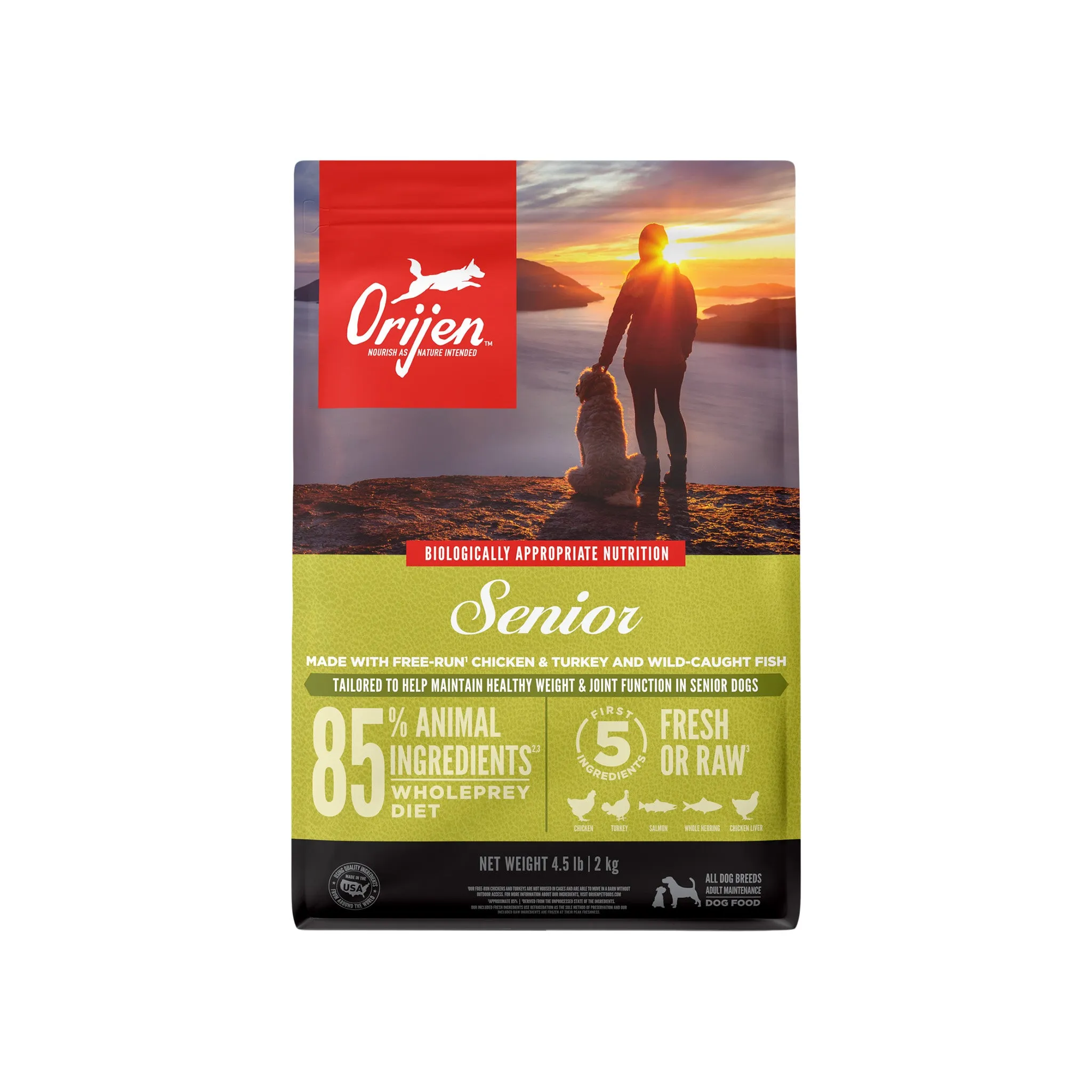 Orijen Grain-Free Senior Dry Dog Food