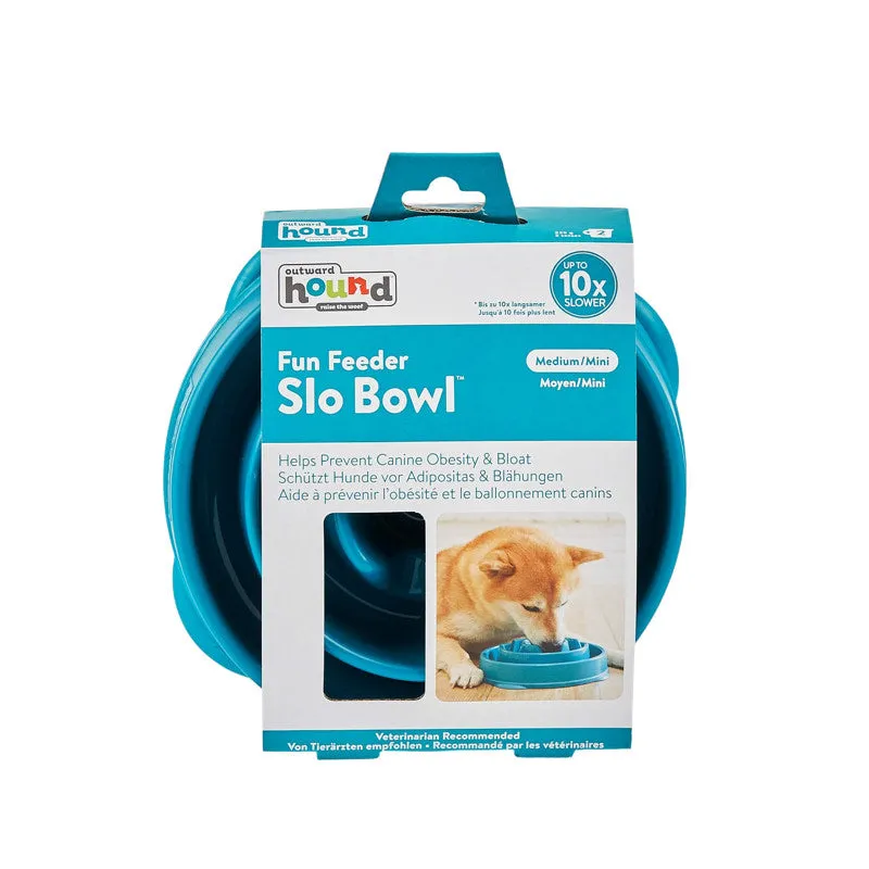 Outward Hound Slo Bowl Turquoise